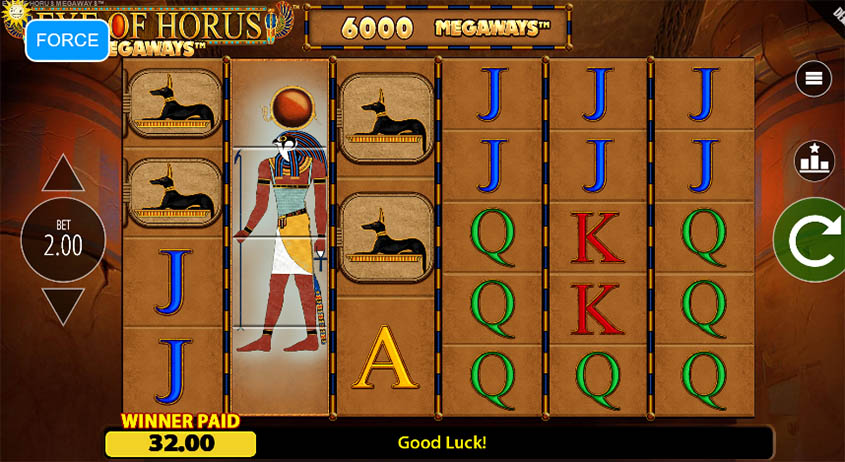 Slot Eye of Horus Megaways
