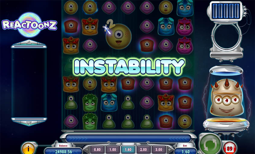 Slot Reactoonz