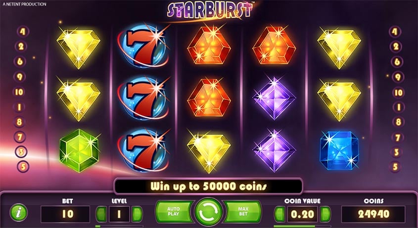 Starburst free spins