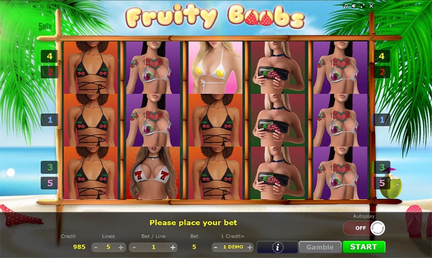 Fruity Boobs Controversial Slot
