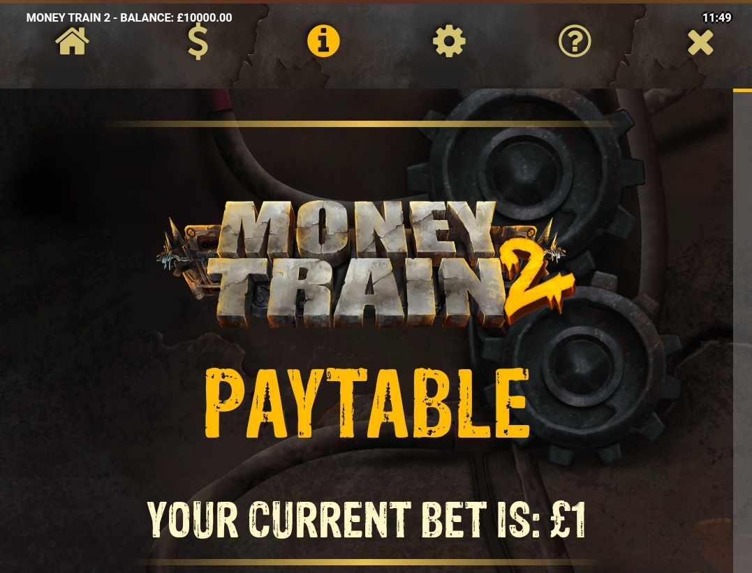 Slots Temple Tournaments Paytable 1