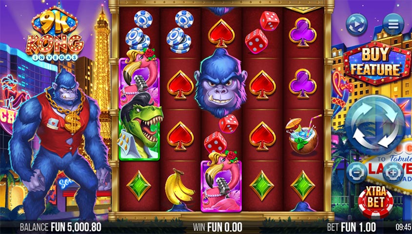 9K Kong di Slot Vegas