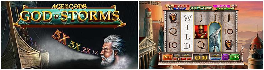 Age of Gods God of Storms Slot