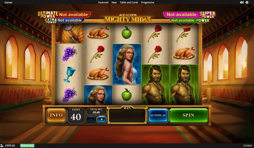 Age of the Gods: Mighty Midas Slot