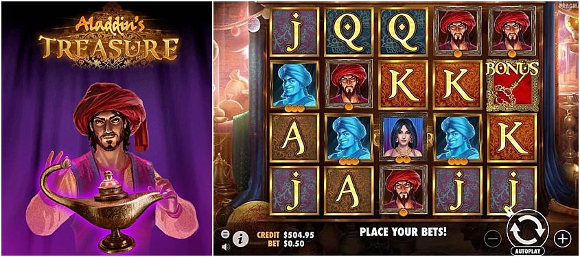 Aladdins Treasure slot