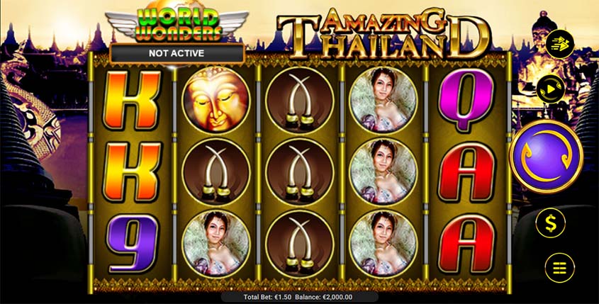 Amazing Thailand Slot - Free Play in Demo Mode - Aug 2023