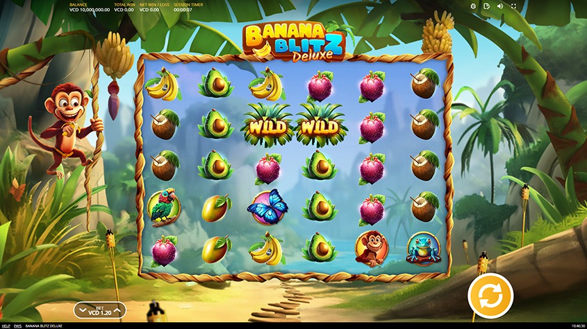 Banana Blitz Deluxe Slot - Free Play in Demo Mode
