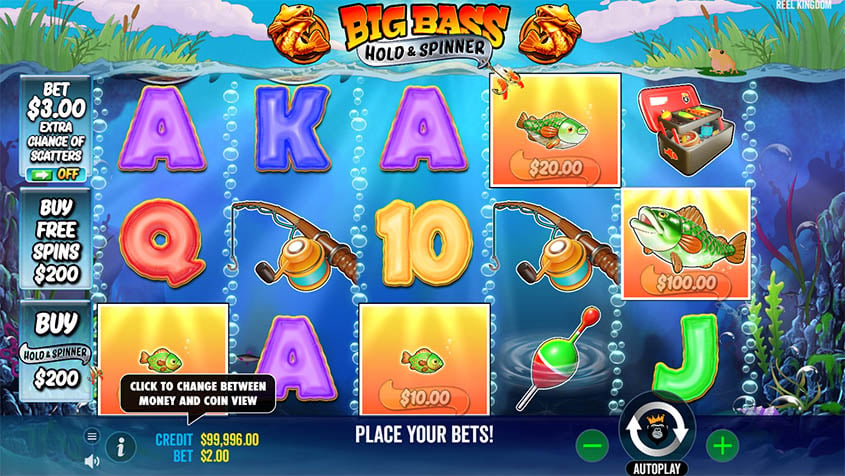 Big Bass Hold & Spinner Slot - Free Play & Demo Play from Canada