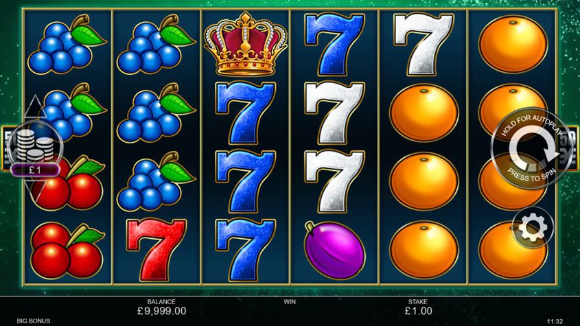 Big Bonus Slots 777 by Senario Wireless Game for sale online