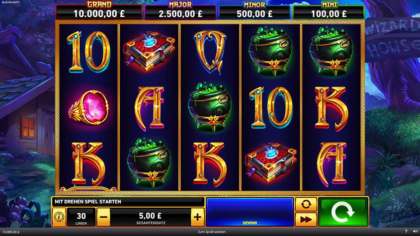 Blue Wizard Slot - Play Free Slots Demos