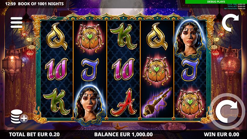 Play 1001 Arabian Nights slot