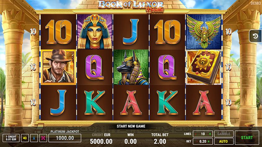 Slot Book Of Luxor Double