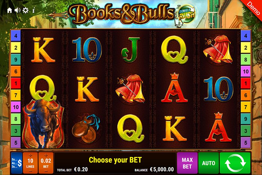 Books and Bulls Double Rush