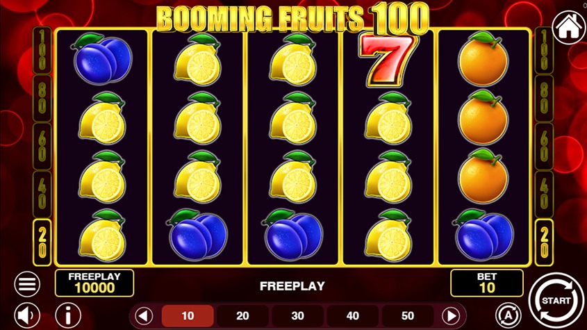 Cashn Fruits 100 slot