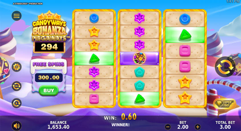 Candyways Bonanza Megaways