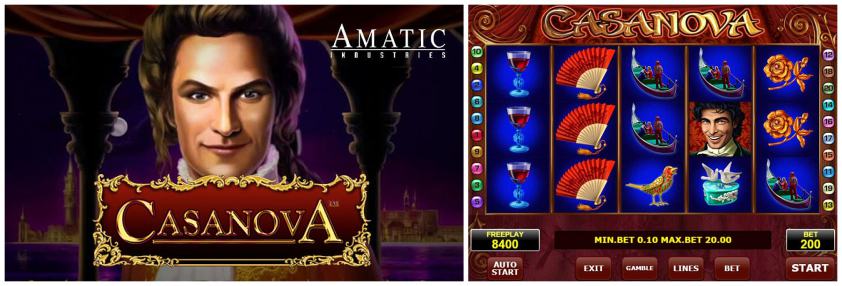 Slot Casanova (Amatis).