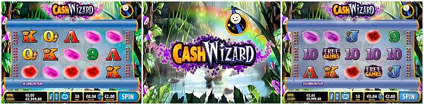 Cash Wizard, Online Slots