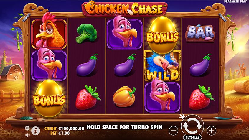 Chicken Chase Demo Slot | Play for Free