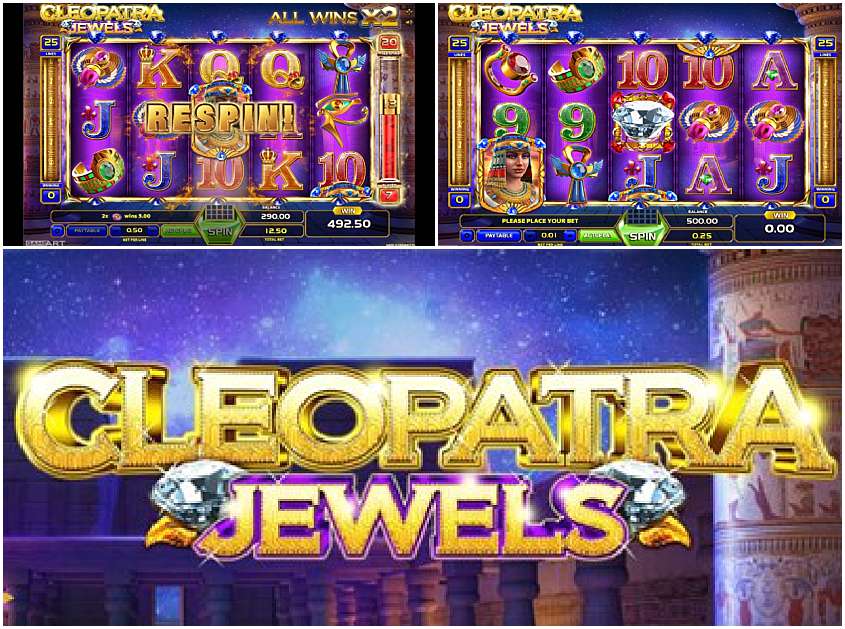 Giant's cleopatra slots game Silver Video slot