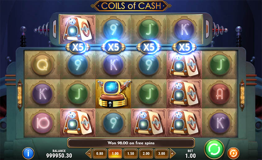 Coils of Cash, the Play'n GO slot