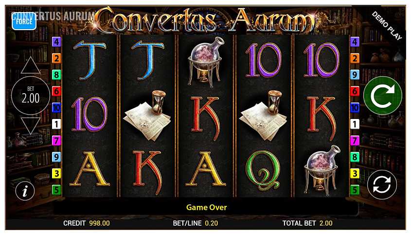 Convertus Aurum, jogue online no PokerStars Casino
