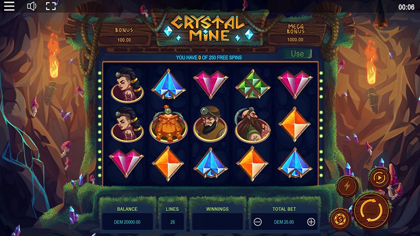 Slot Crystal Mine