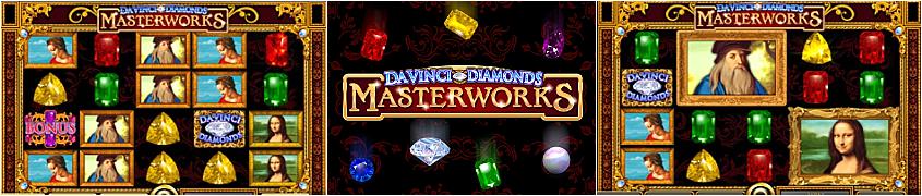 Slot Mahakarya Da Vinci Diamonds