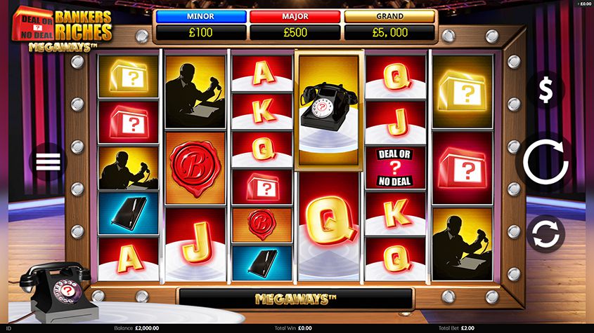 Deal or No Deal Kekayaan Bankir Megaways