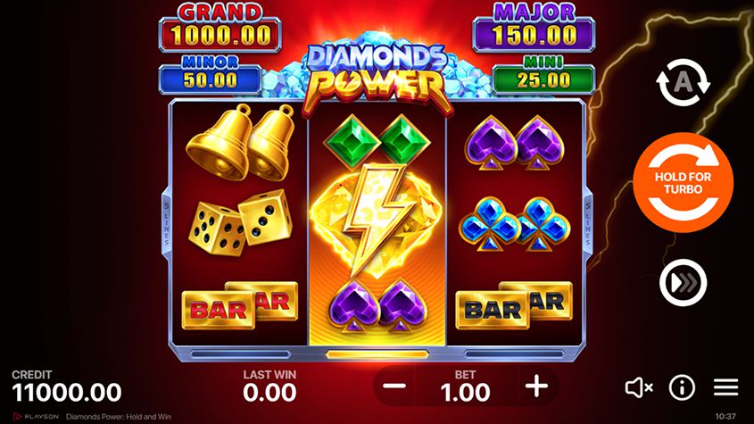 Diamonds Power: Hold and Win Demo Slot | Play for Free