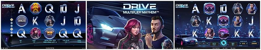 Drive Multiplier Mayhem Slot