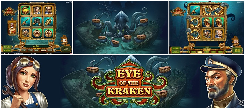 Eye of the Kraken Slot - Free Play in Demo Mode - Nov 2022