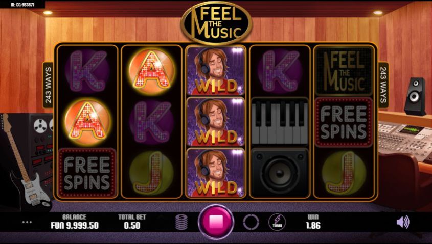 Slot Feel The Music