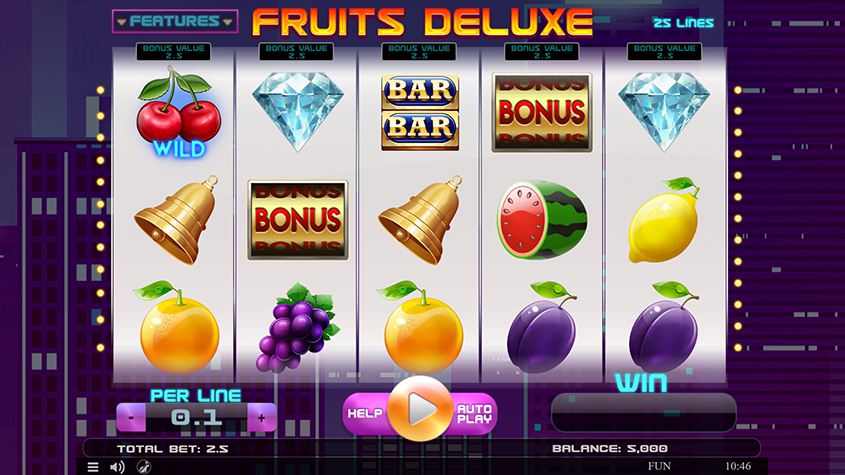 Slot Fruits Deluxe