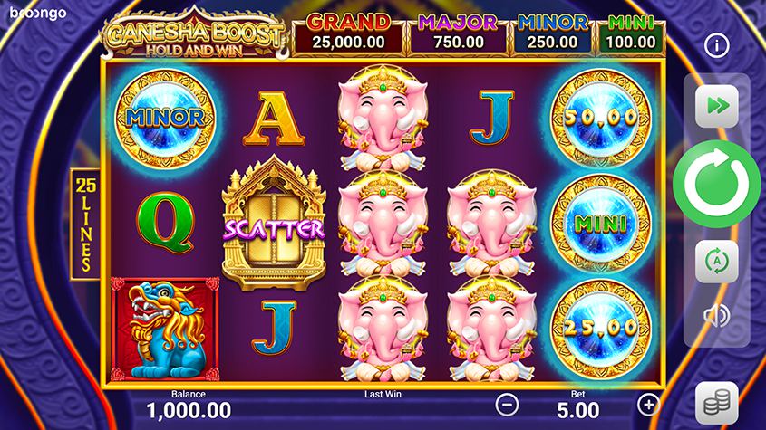 Ganesha Boost: Tahan dan Menangkan