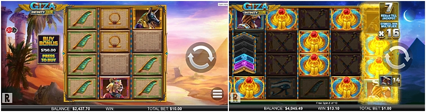 Giza Infinity Reels Slot