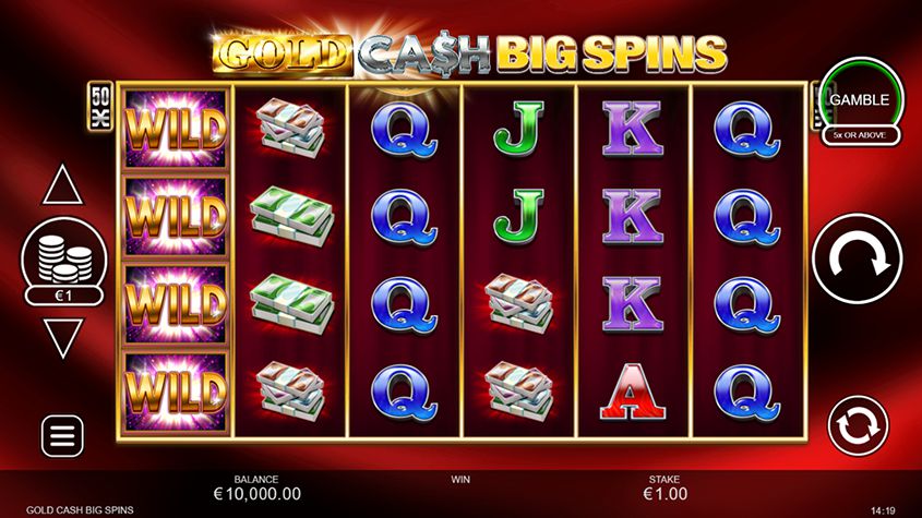 Play Gold Cash Big Spins Slot | Inspired Gaming