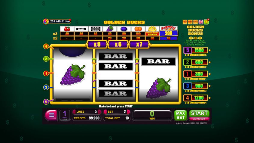 Golden Bucks slot