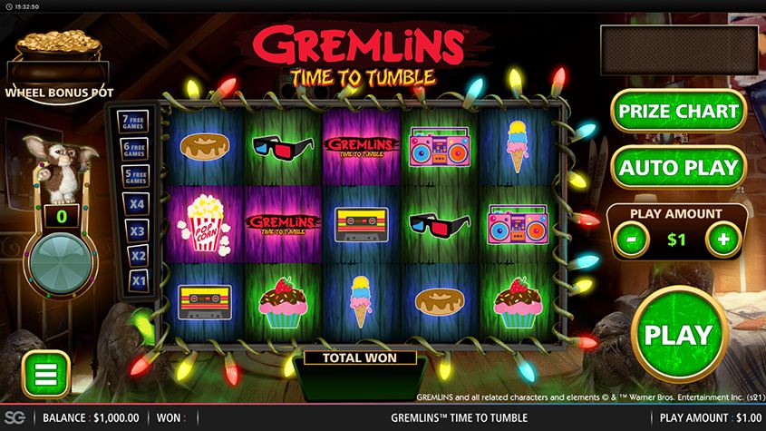 Gremlins Time To Tumble slot