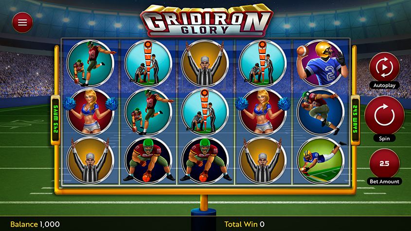 Gridiron Glory Slot - Free Play in Demo Mode