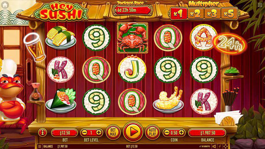 Hey Sushi Slot - Demo, Free Play, No Registration