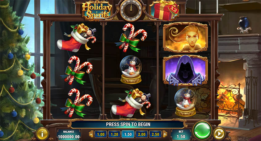 Holiday Spirits Slot - Free Play in Demo Mode