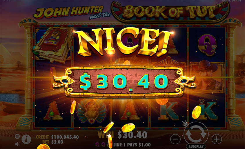 John Hunter dan Buku Slot Tut