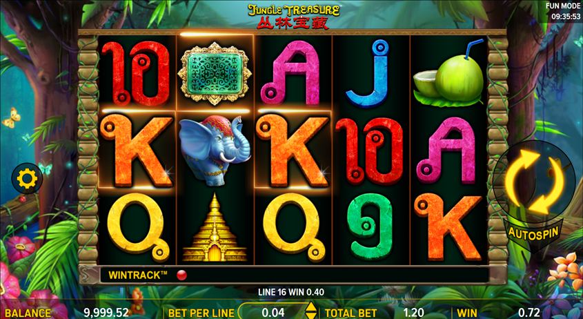 Jungle Treasure Slot - Free Play in Demo Mode