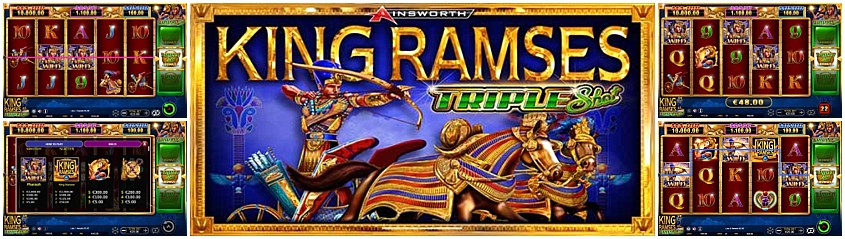 Slot King Rameses Triple Shot