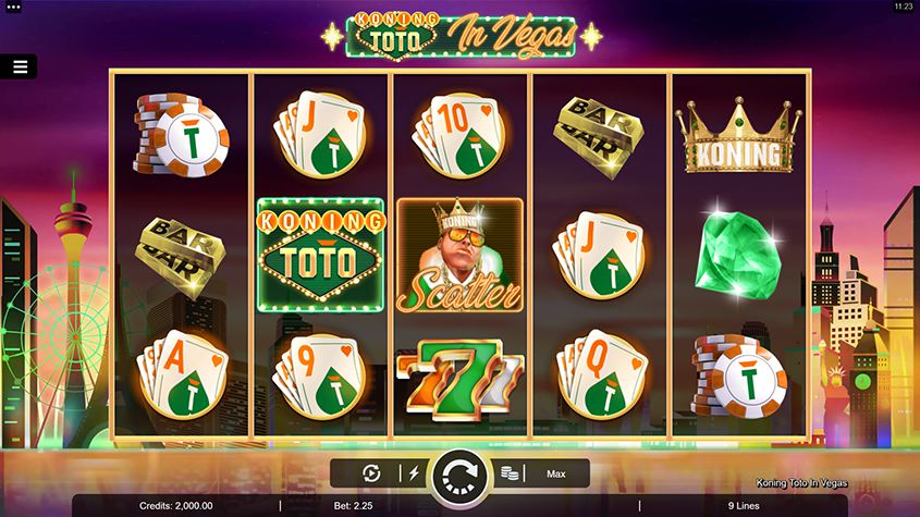 Koning Toto in Vegas Slot - Free Play in Demo Mode