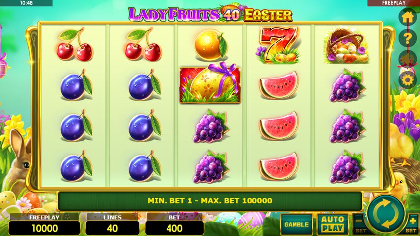 Game Slot Lady Fruits 40 Easter
