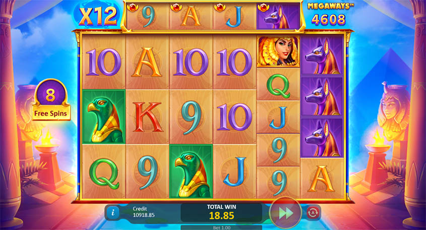 Legenda Cleopatra Megaways