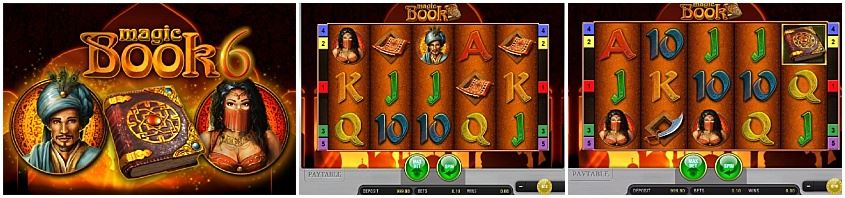Buku Ajaib 6 Slot