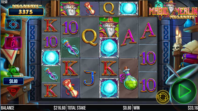 Slot Magic Merlin Megaways