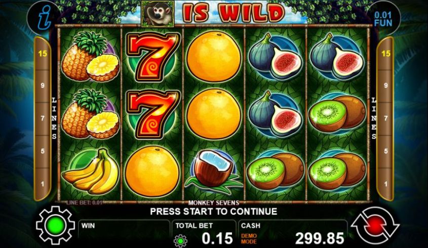 Slot Monkey Sevens